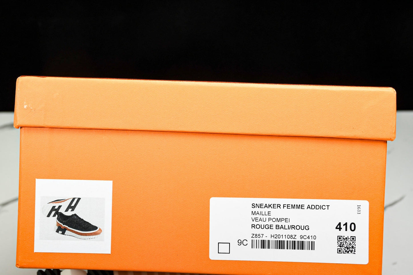 Нermès Bouncing Sneaker Panelled 'Noir Marron Blanc'