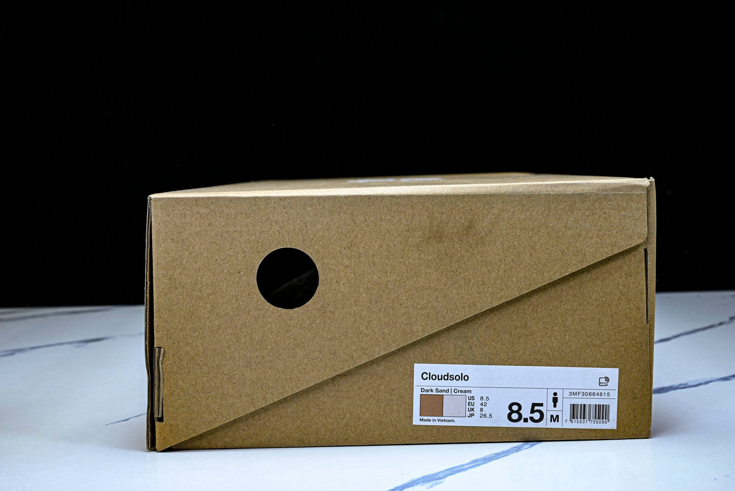 LOEWE × ON Cloudsolo 'Dark Sand Cream'