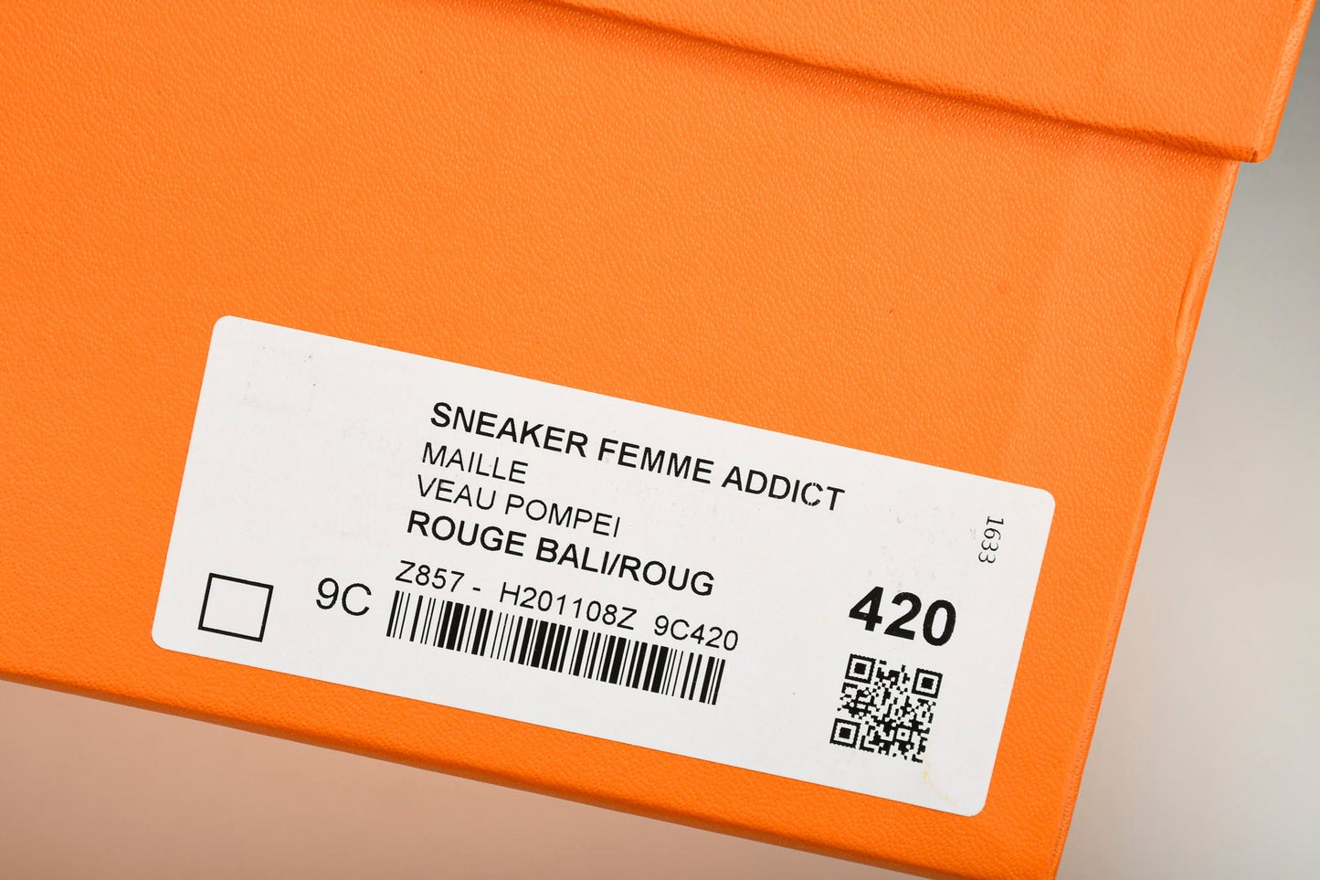 Нermès Depart Sneaker 'Noir Blanc'