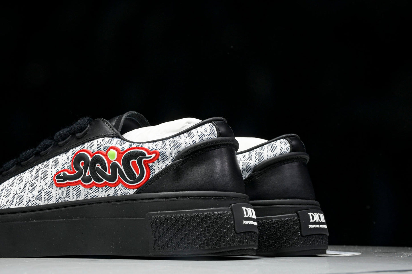 D1or x KAWS B33 Spin Sneaker 'Black'