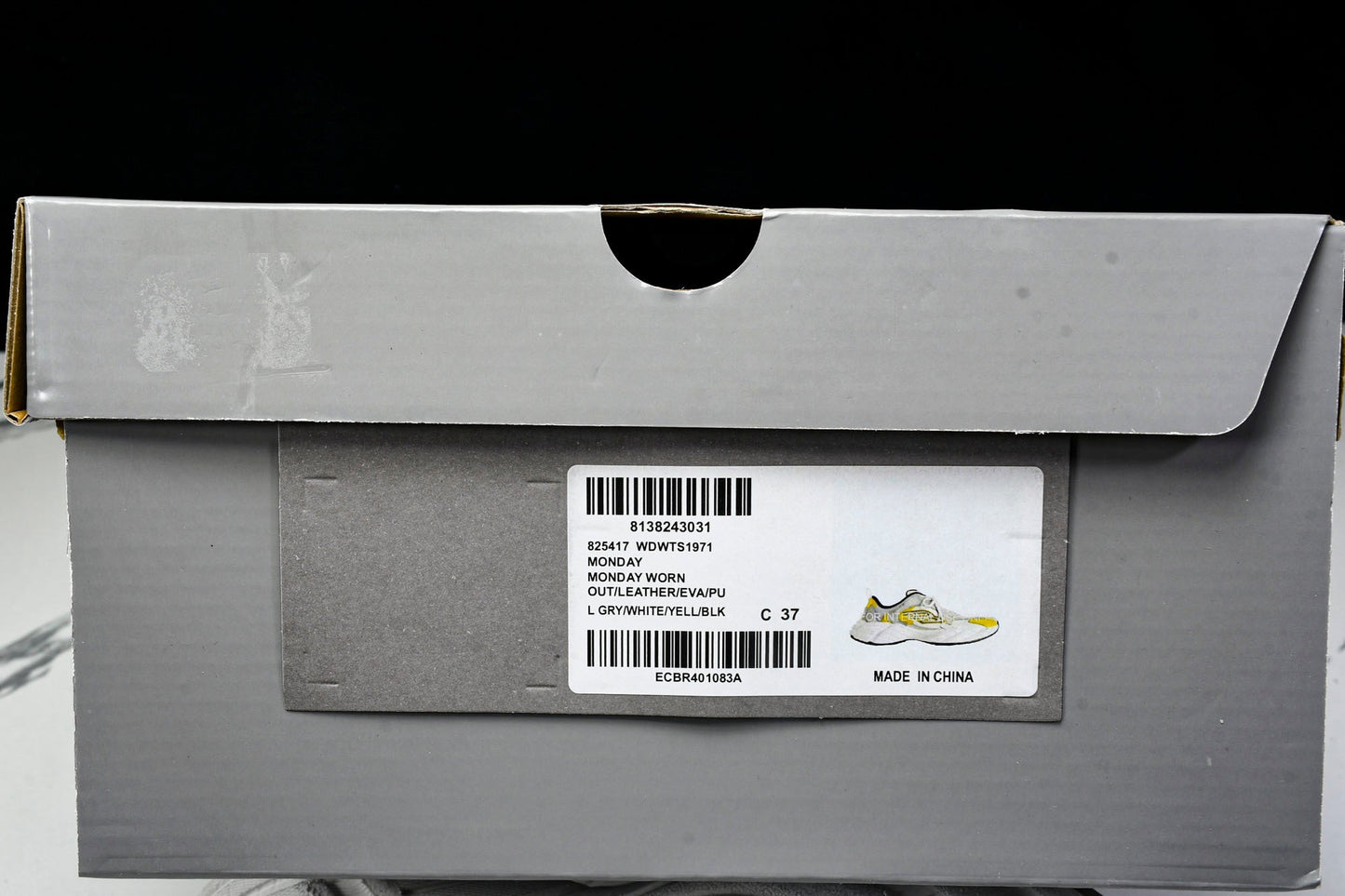Вalenciaga Monday Shoe 'White Yellow'