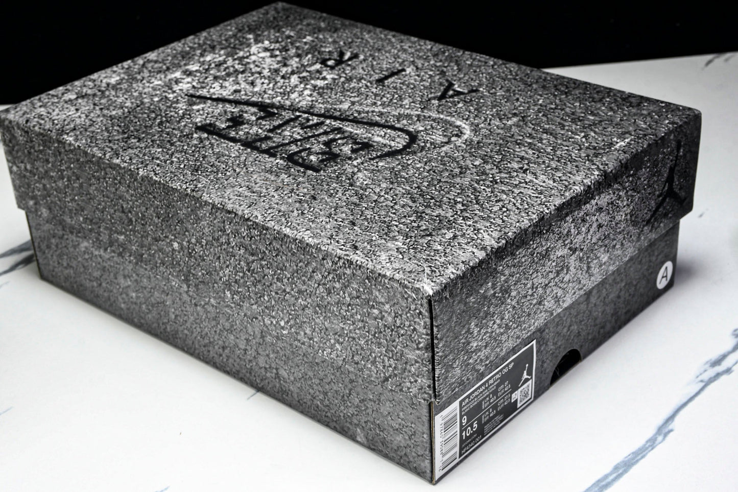 Nigel Sylvester x AJ4 Retro OG Brick by Brick 'Black' (Unreleased)