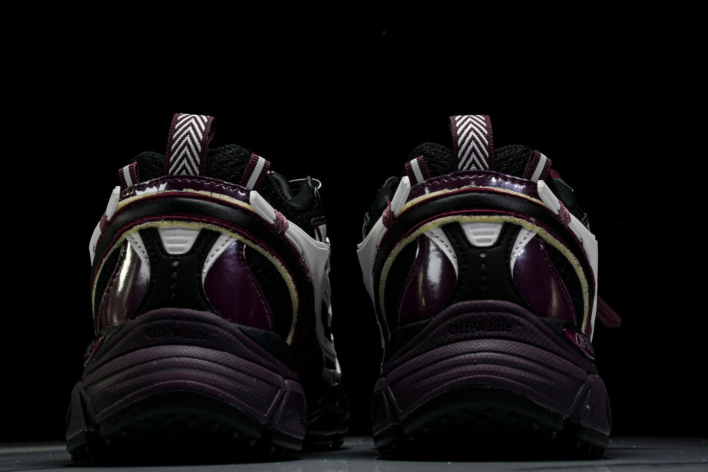 Off-White "Be Right Back" Sneaker 'Black Purple'