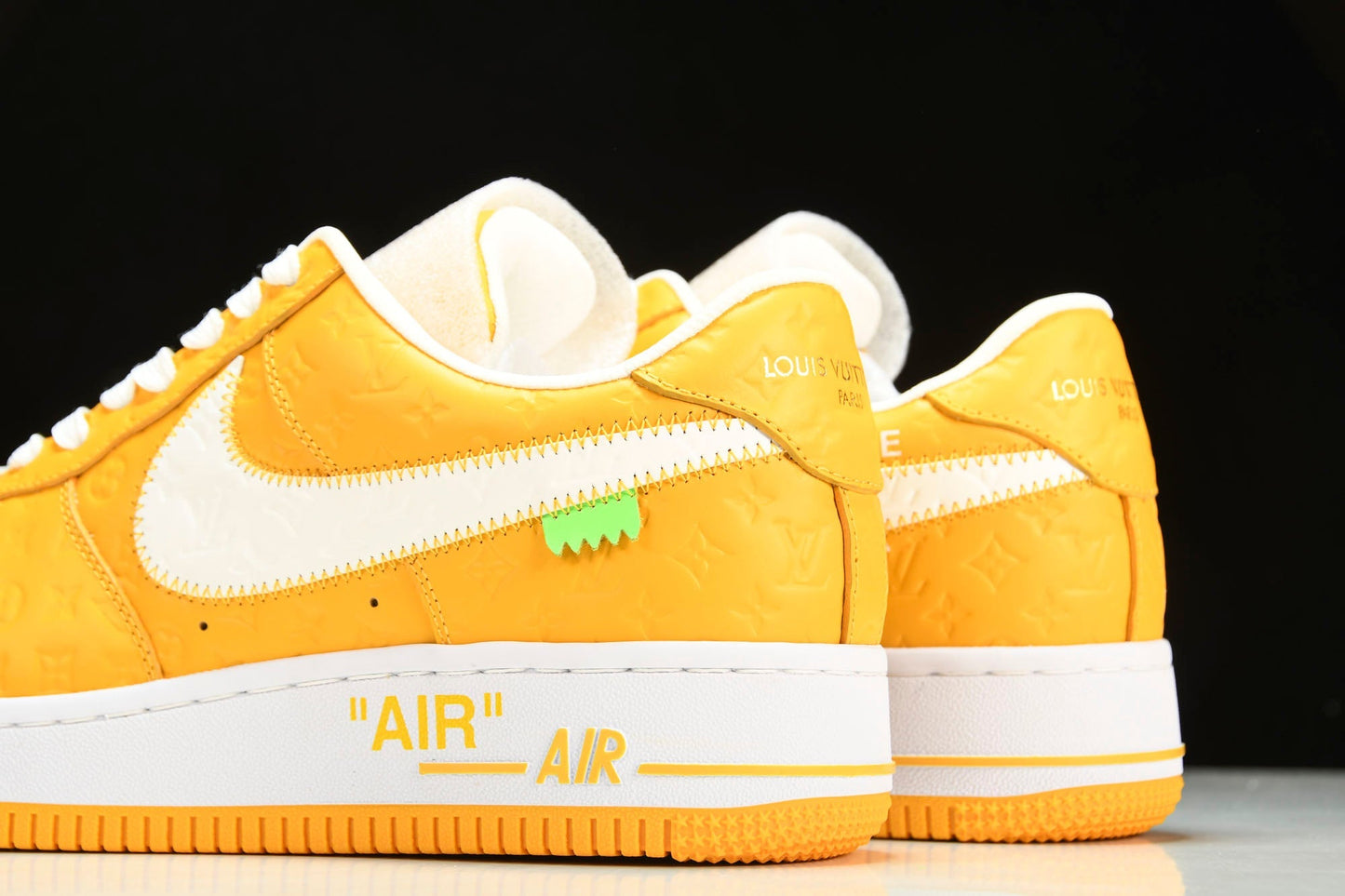 Louis Vuittоп x AF1 by Virgil Abloh 'Yellow'