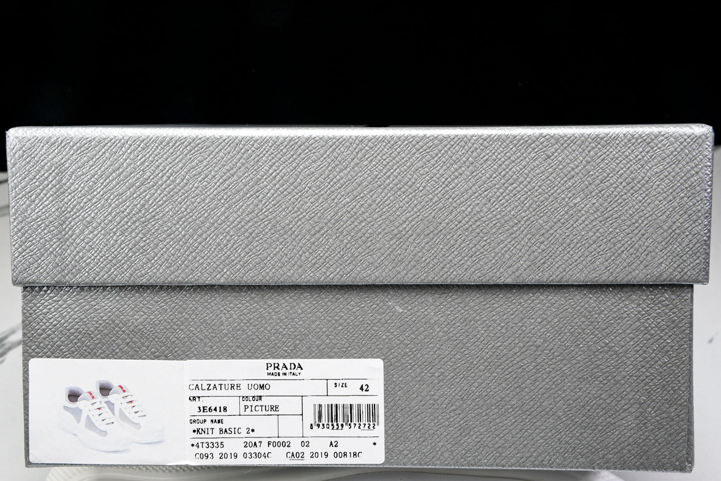 Prada America's Cup Sneaker Soft Rubber 'Cream White'