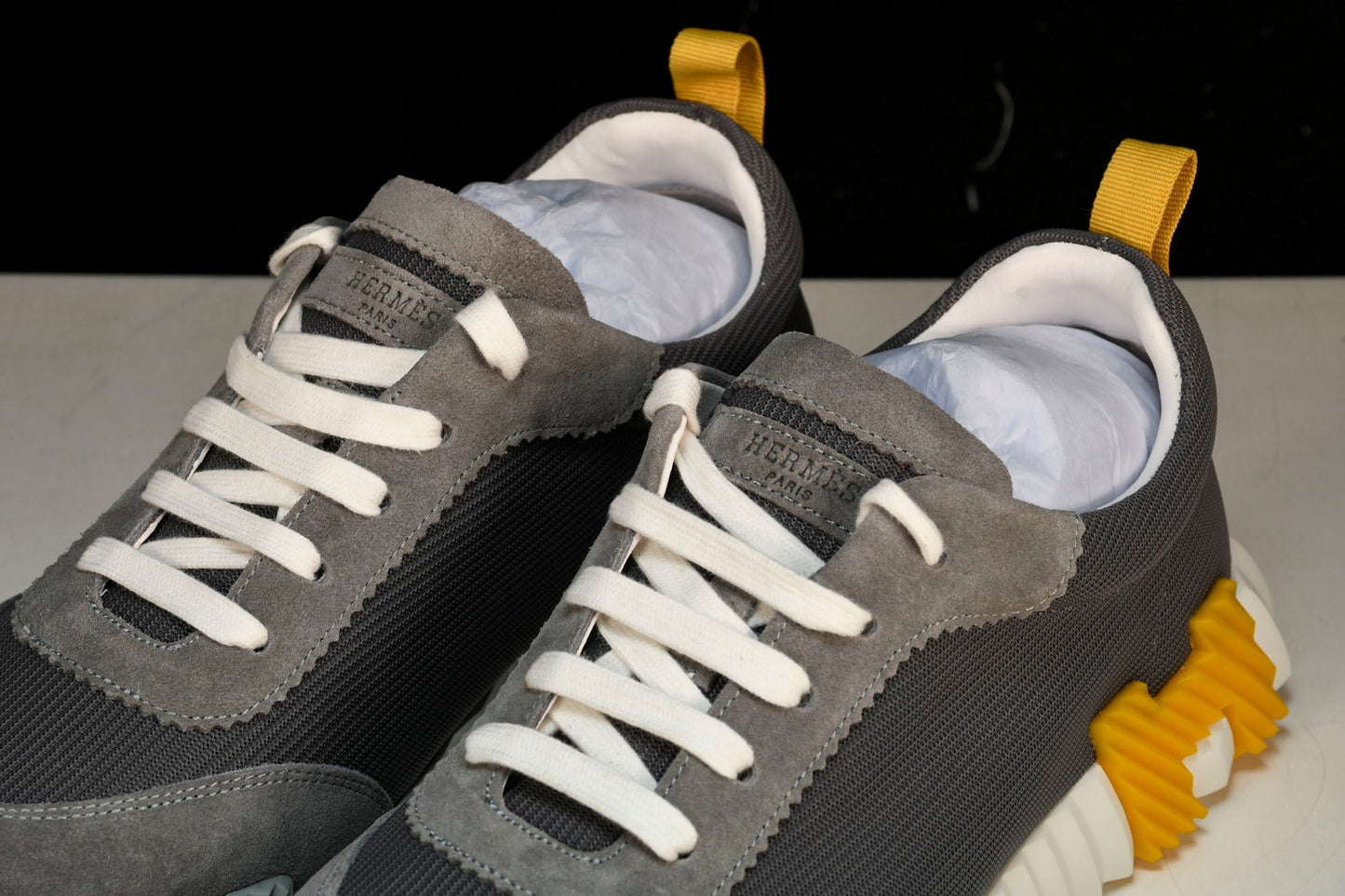 Нermès Bouncing Sneaker 'Gris Jaune'