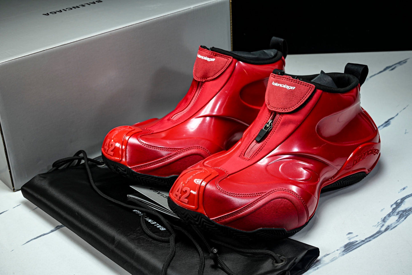 Вalenciaga Basketball Sneaker 'Red'