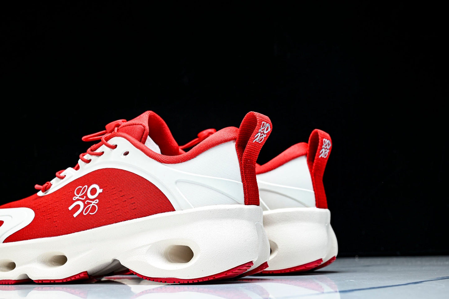 LOEWE × ON Cloudsolo 'Red White'