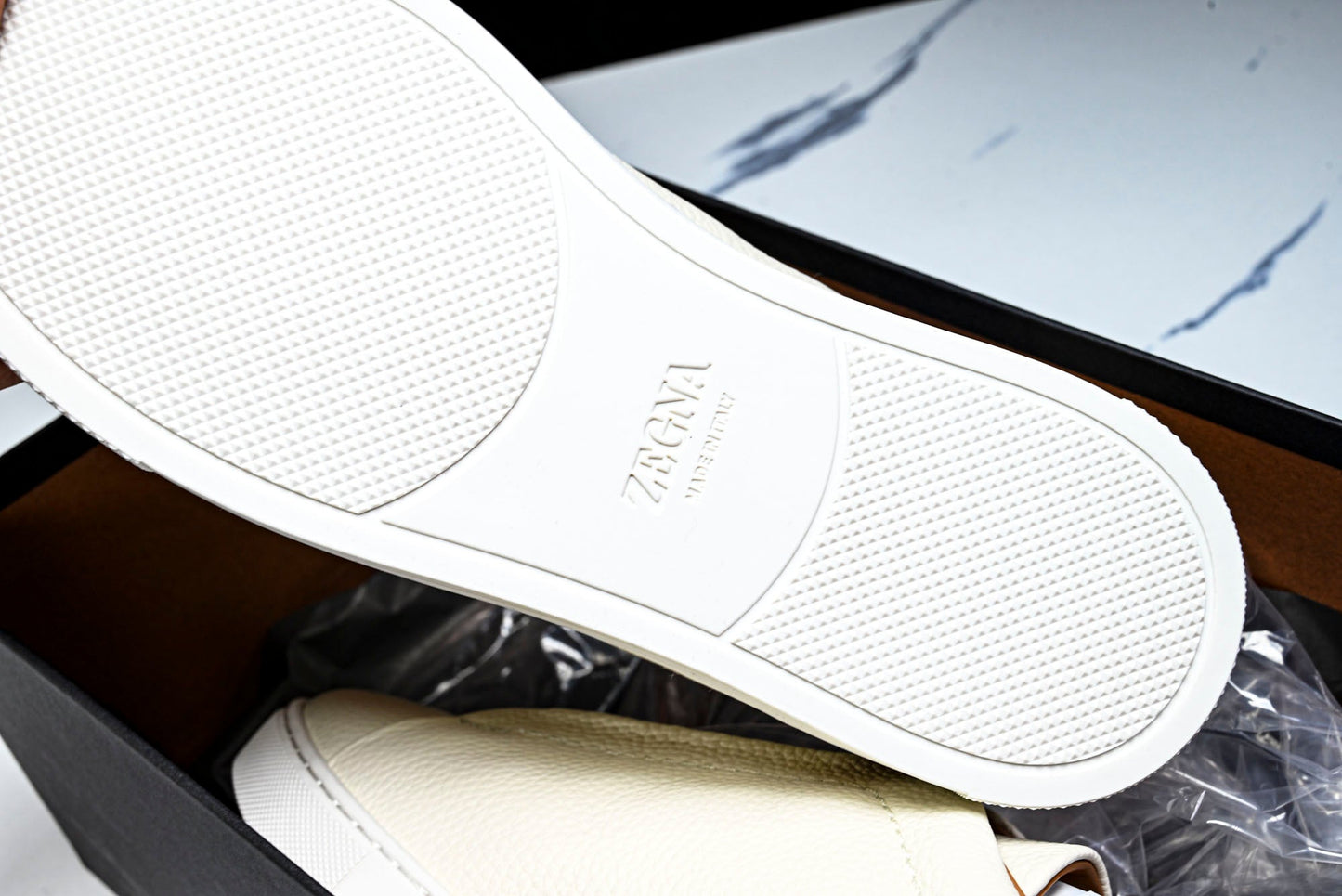 ZEGNA Triple Stitch 'Off White'