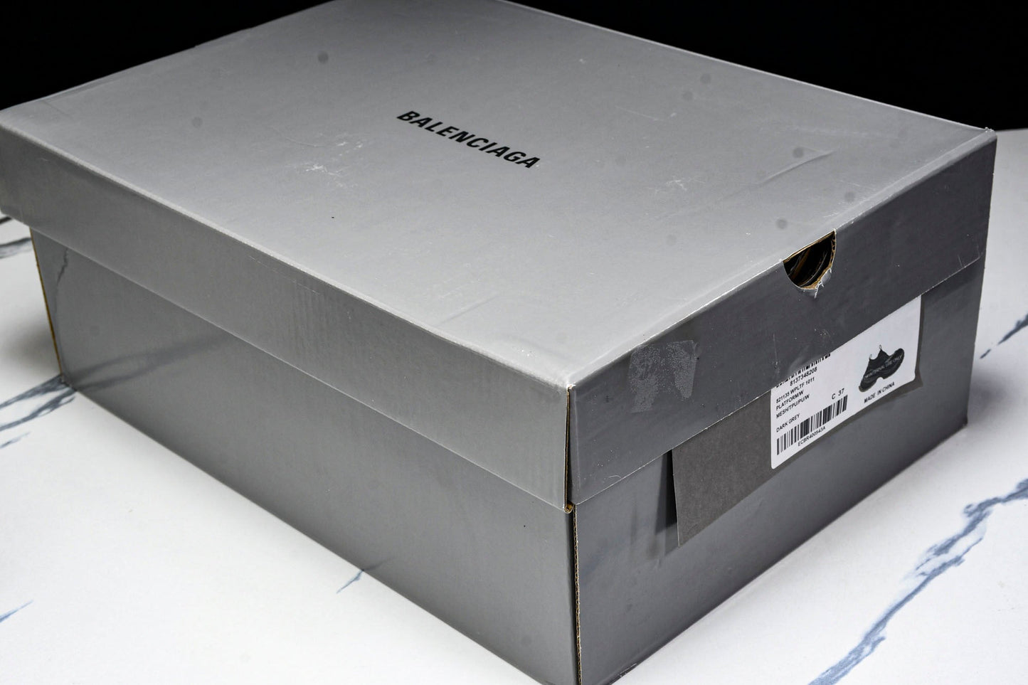 Вalenciaga Platform Sneaker 'Dark Grey Black'