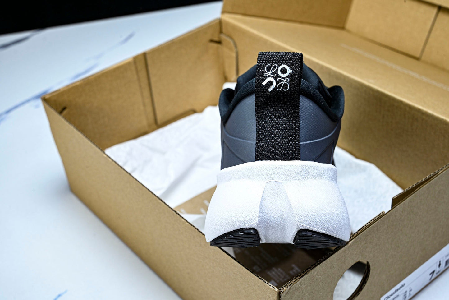 LOEWE × ON Cloudsolo 'Black White'