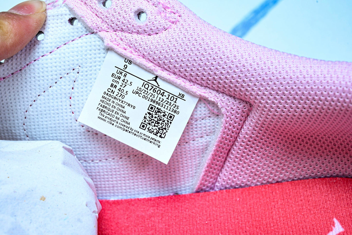 Travis Scott AJ1 Retro Low OG 'Tropical Pink'
