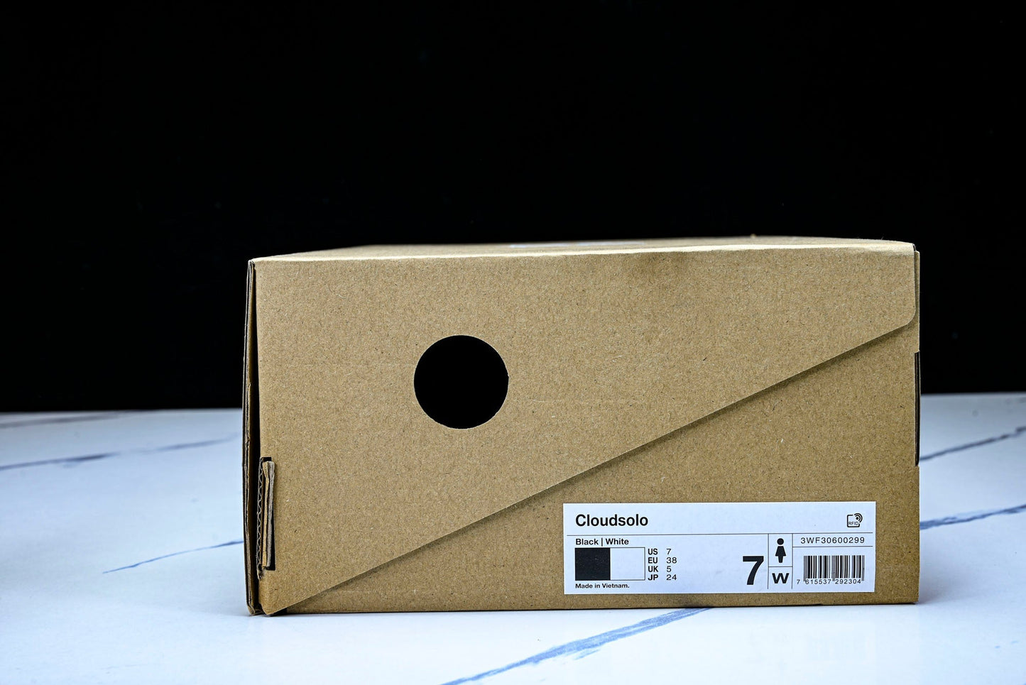 LOEWE × ON Cloudsolo 'Black White'