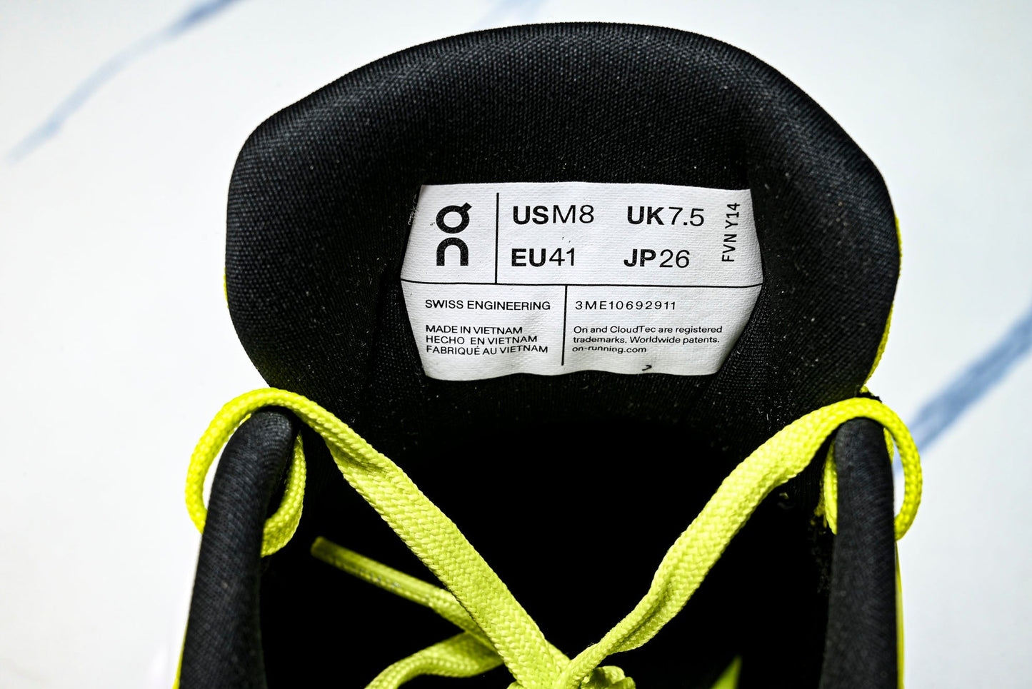 LOEWE × ON Cloudtilt 2.0 'Neon Yellow White'