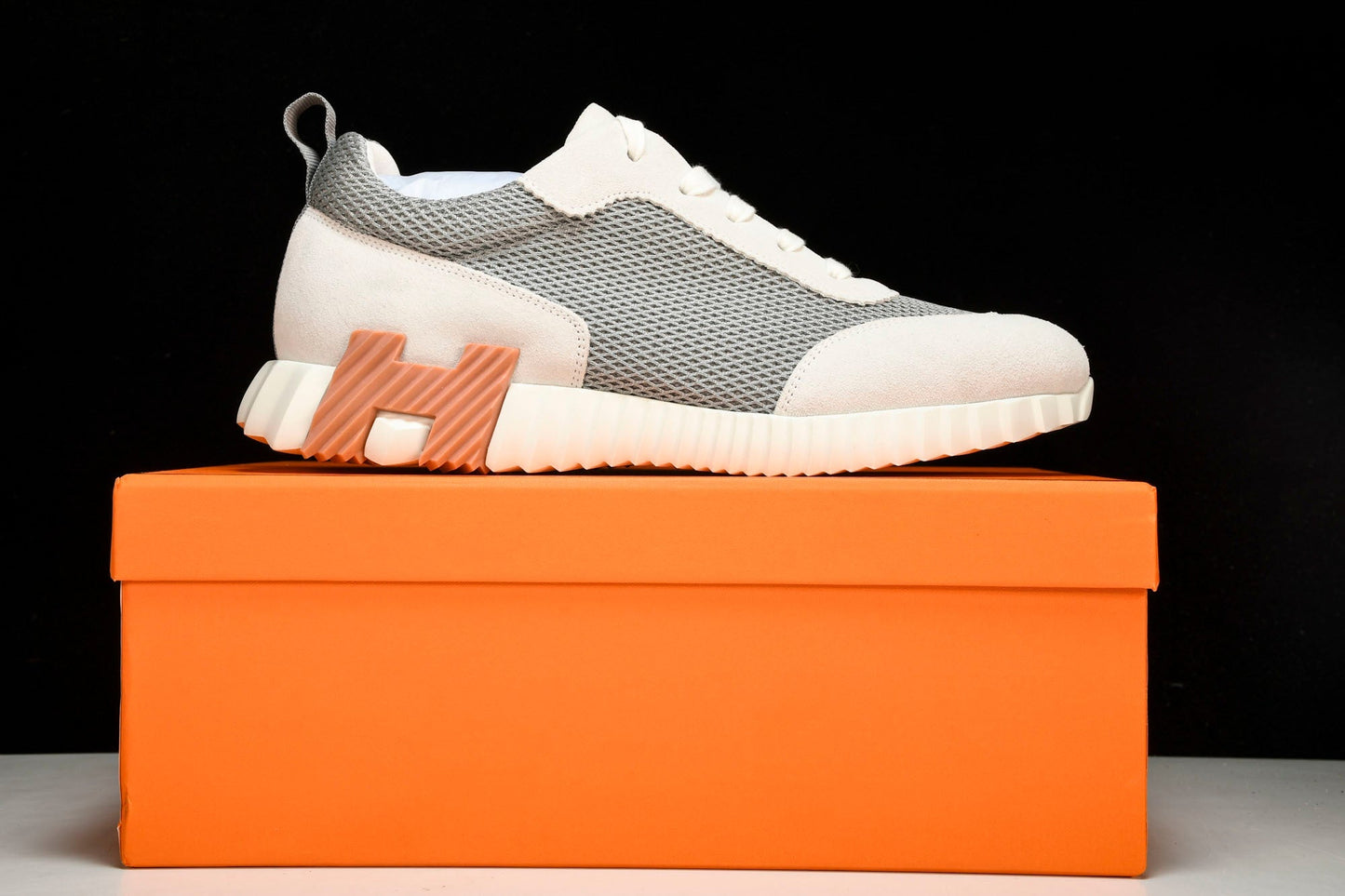 Нermès Bouncing Sneaker 'Gris Lulea Blanc'