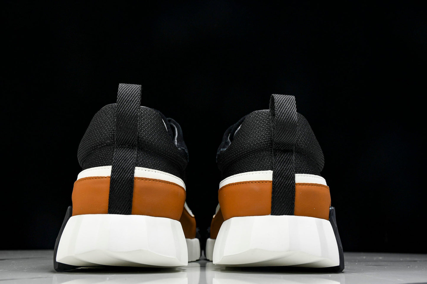 Нermès Bouncing Sneaker Panelled 'Noir Marron Blanc'