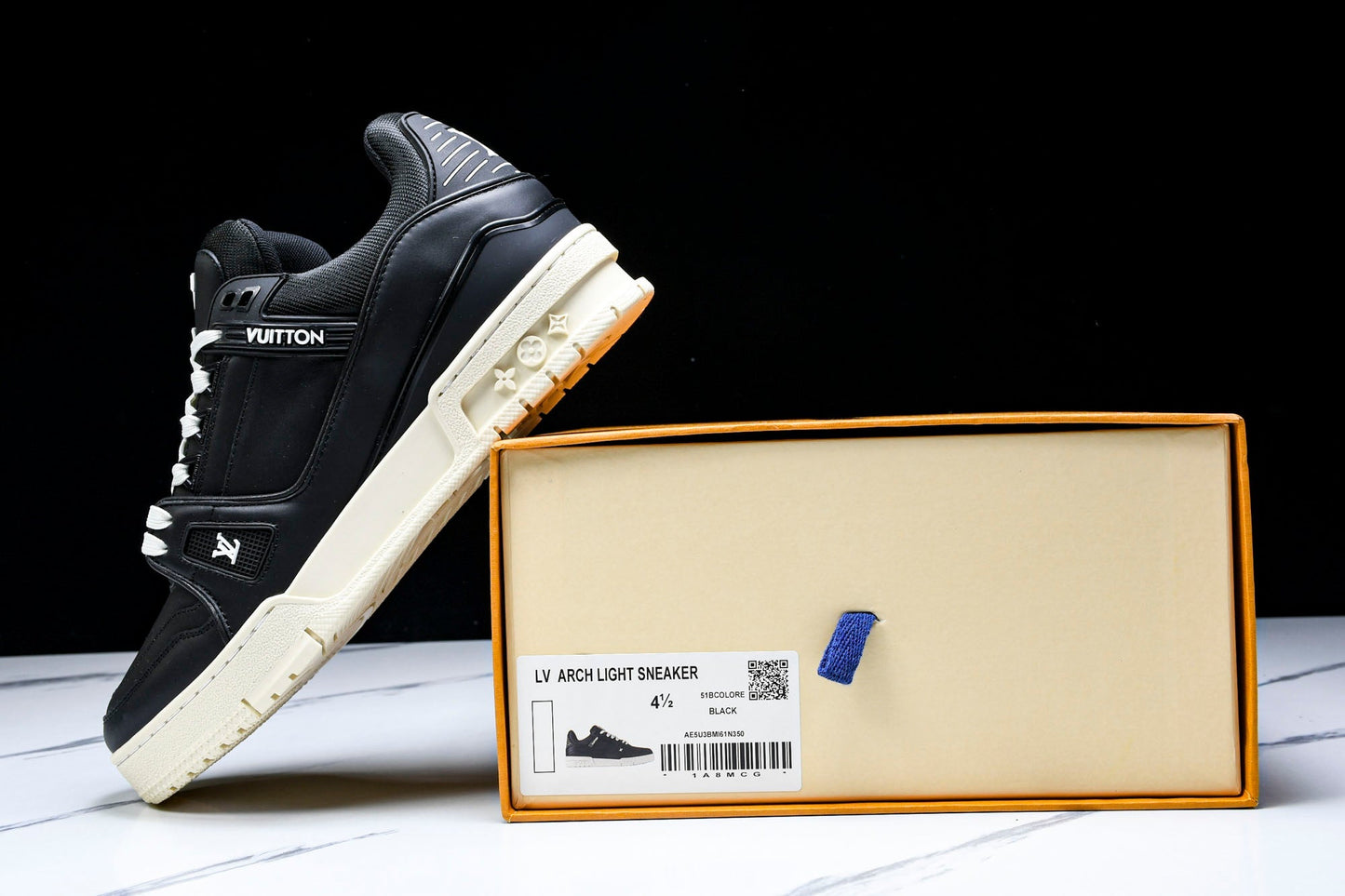 Louis Vuittоп Trainer Low 'Black'