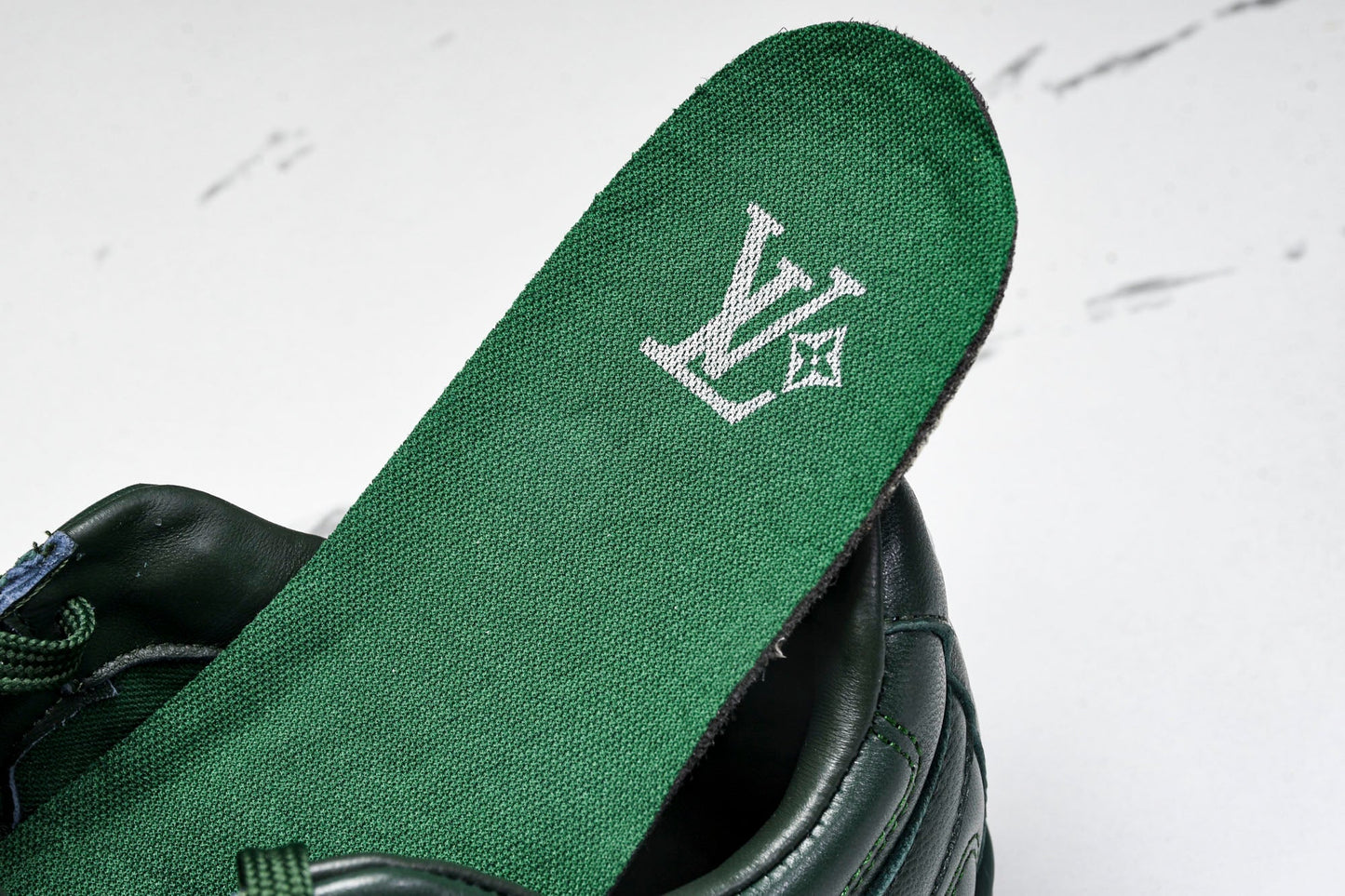 Louis Vuittоп Footprint Football Sneaker 'Green'