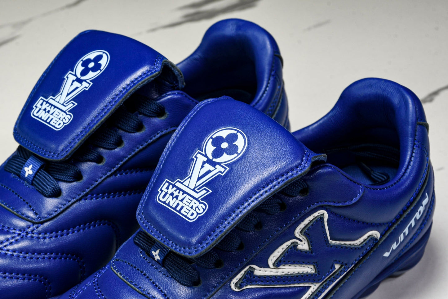 Louis Vuittоп Footprint Football Sneaker 'Blue'