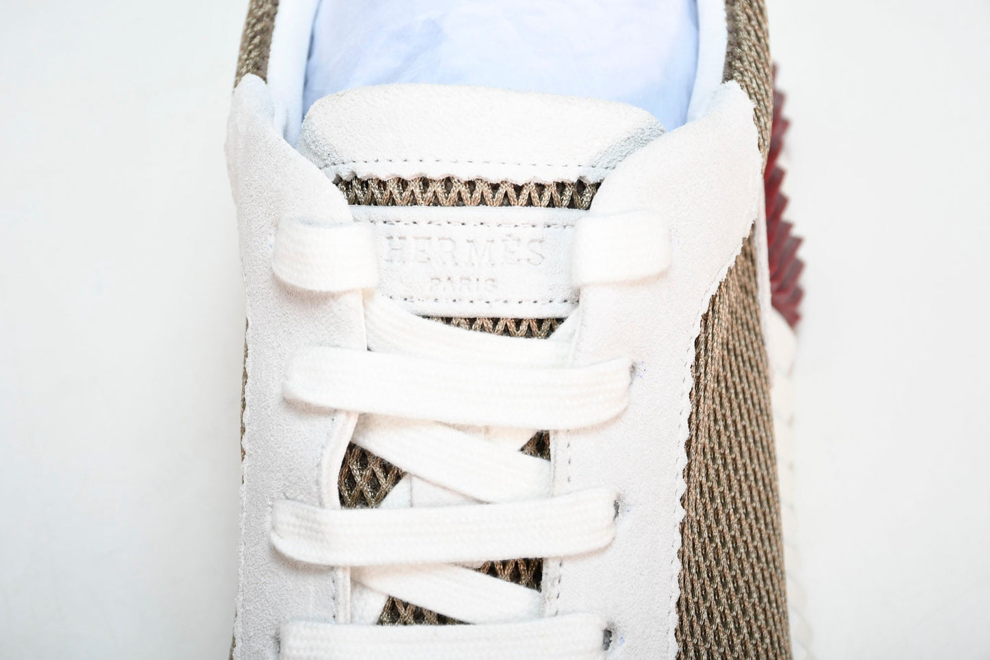 Нermès Bouncing Sneaker 'Beige Argile Blanc'