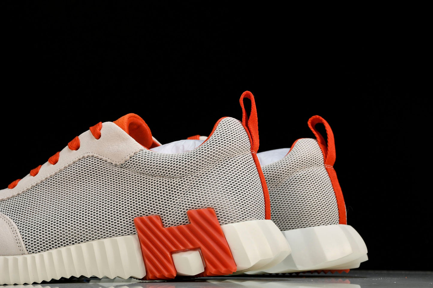 Нermès Bouncing Sneaker 'Blanc Orange Bleu'