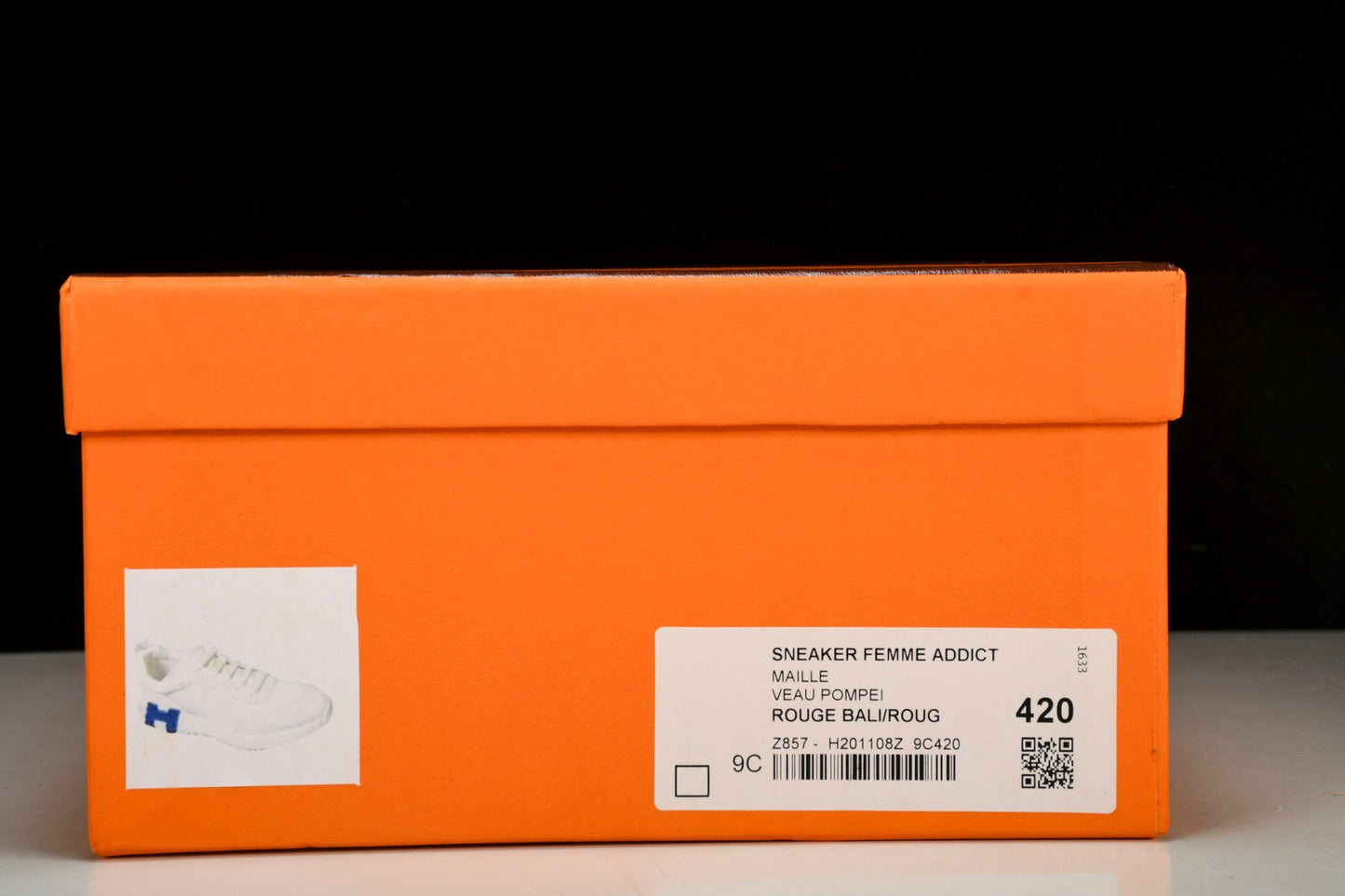 Нermès Bouncing Sneaker 'Blanc Bleu'