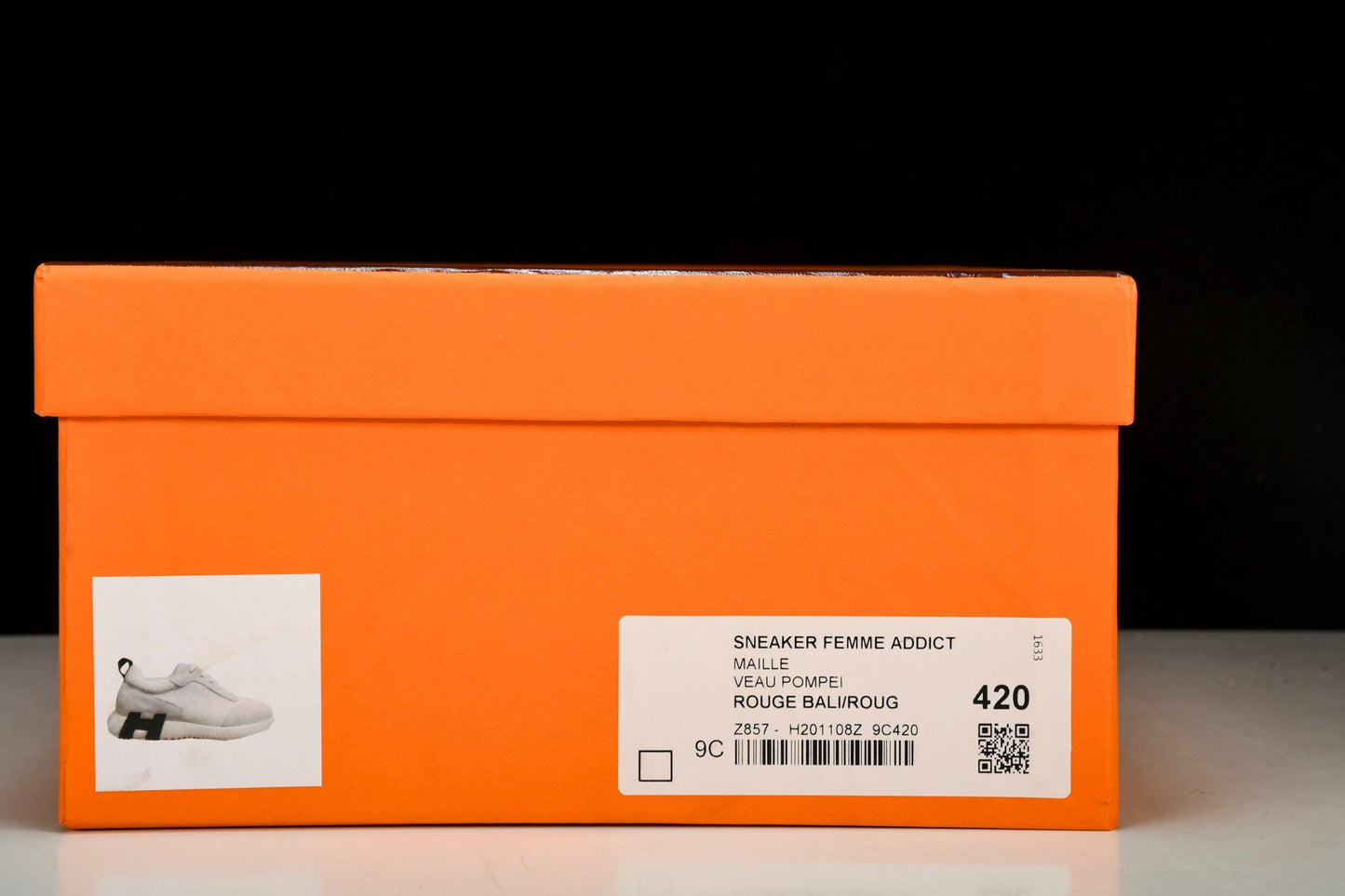 Нermès Bouncing Sneaker 'Blanc Noir'