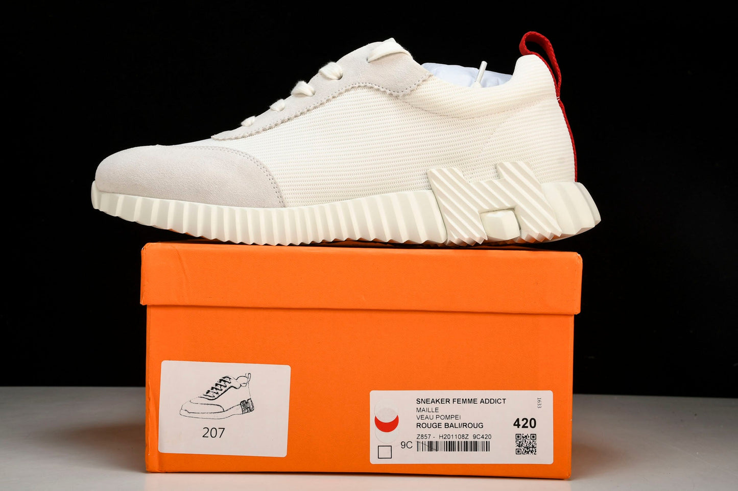 Нermès Bouncing Sneaker 'Blanc'