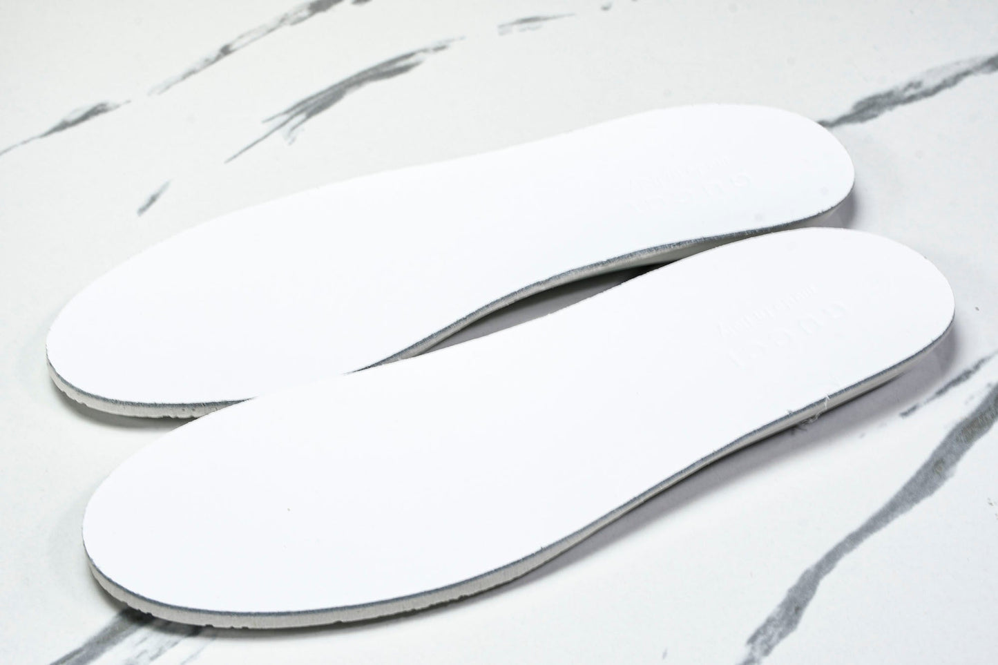 Guссi Ace Web 'Embossed White Monogram'