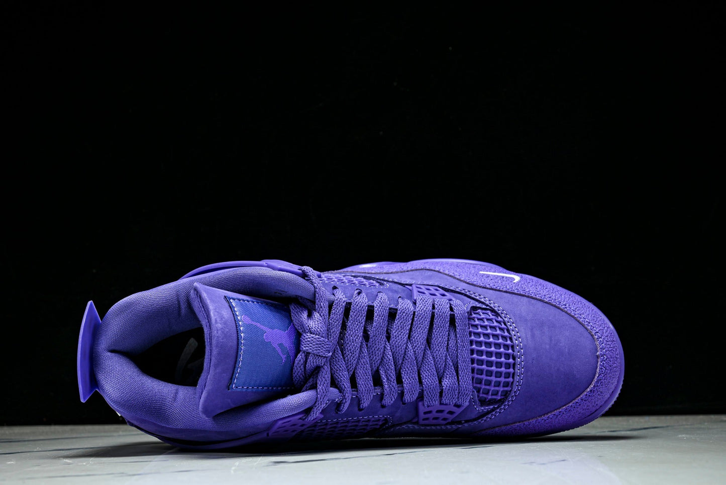 Nigel Sylvester x AJ4 Retro OG Brick by Brick 'Purple' (Unreleased)