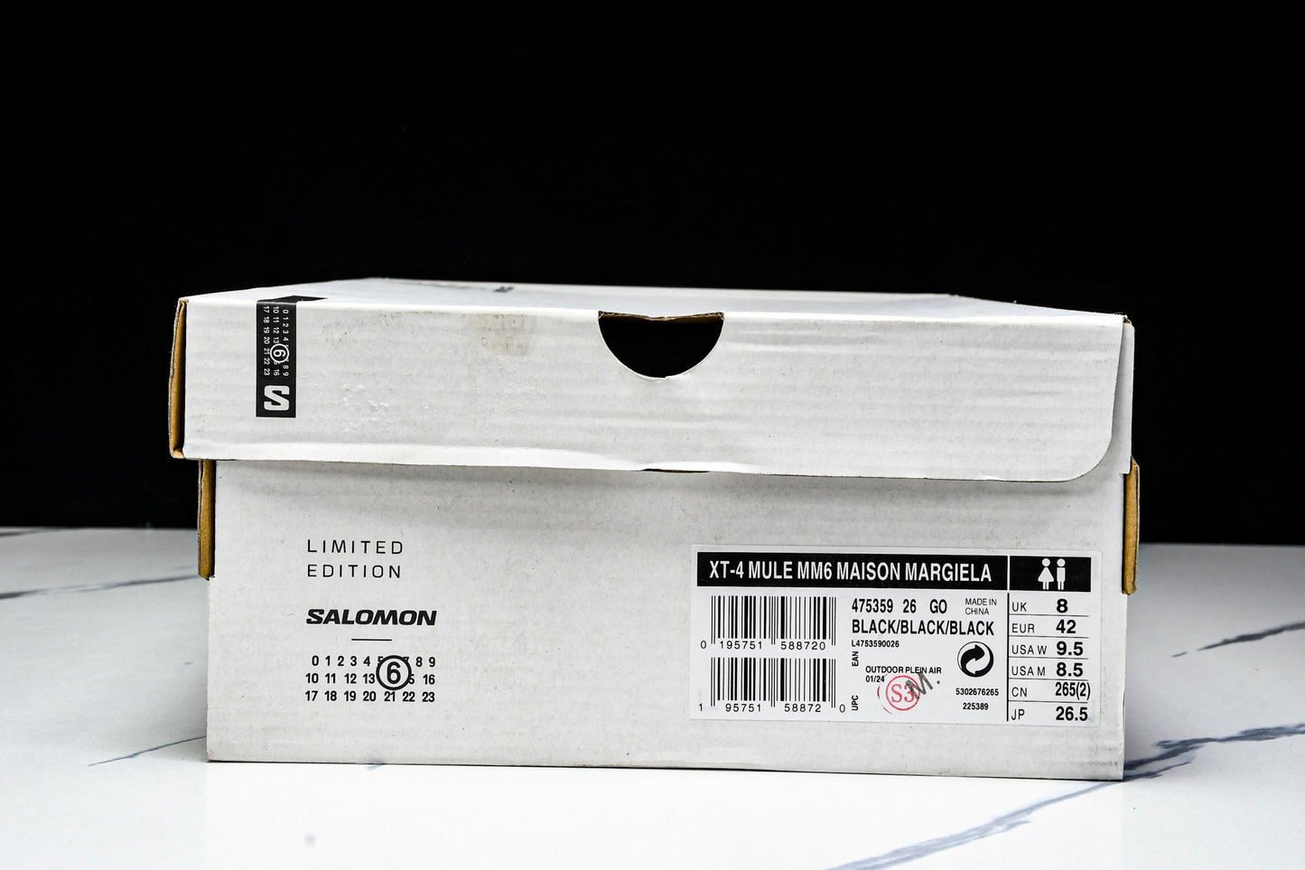 Salomon x MM6 Maison Margiela XT-4 Mule 'Black'