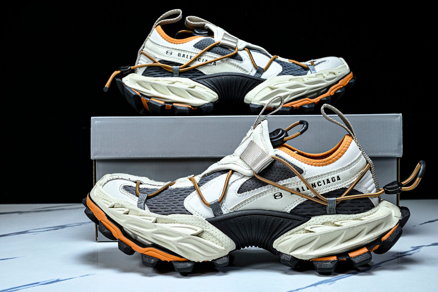 Вalenciaga Hike Sneaker 'Beige Orange'
