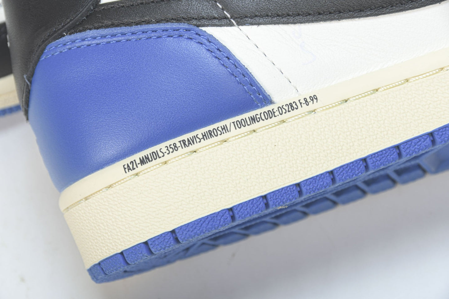 Travis Scott AJ1 Low x Fragment ‘Military Blue’
