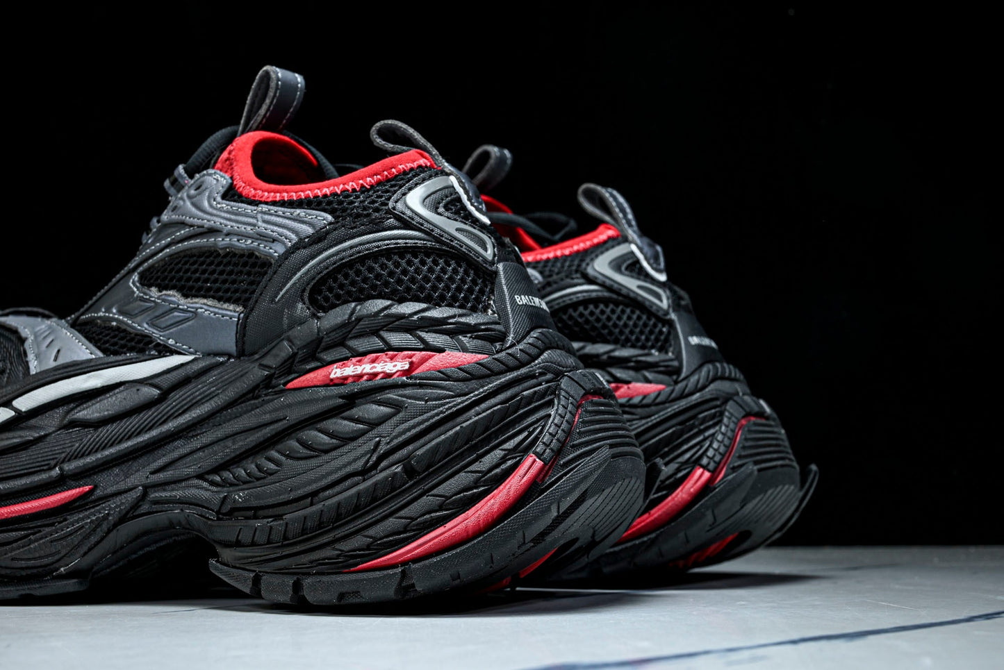 Вalenciaga Platform Sneaker 'Black Red'
