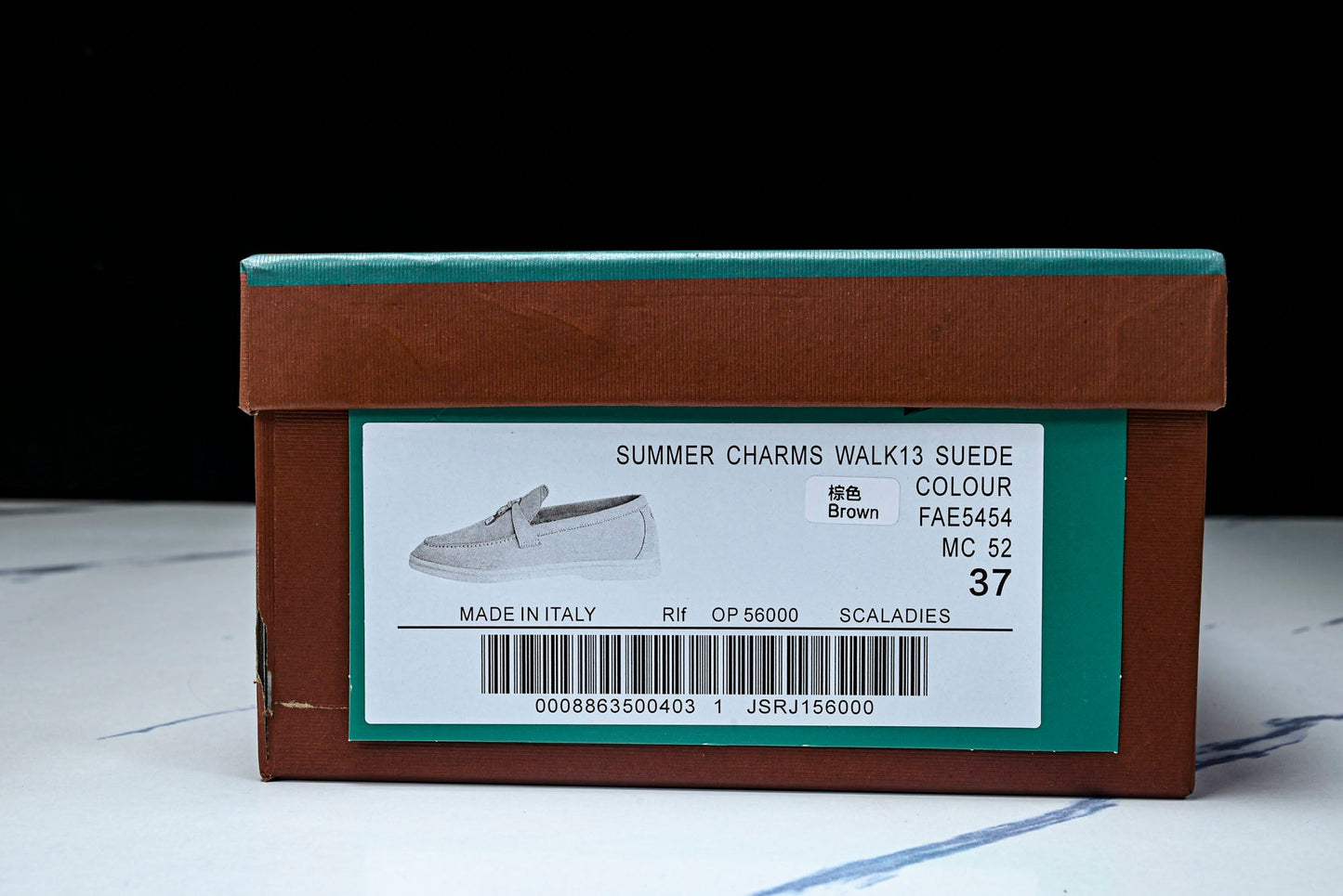 Loro Piana Summer Charms Walk Loafer 'Cocoa Brown'