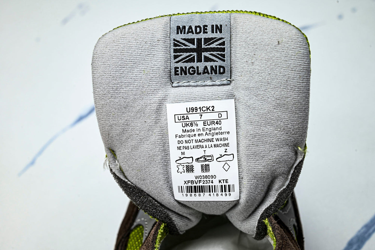 NB 991v2 MiUK x Daniëlle Cathari x Kith 'Reverse Matcha'