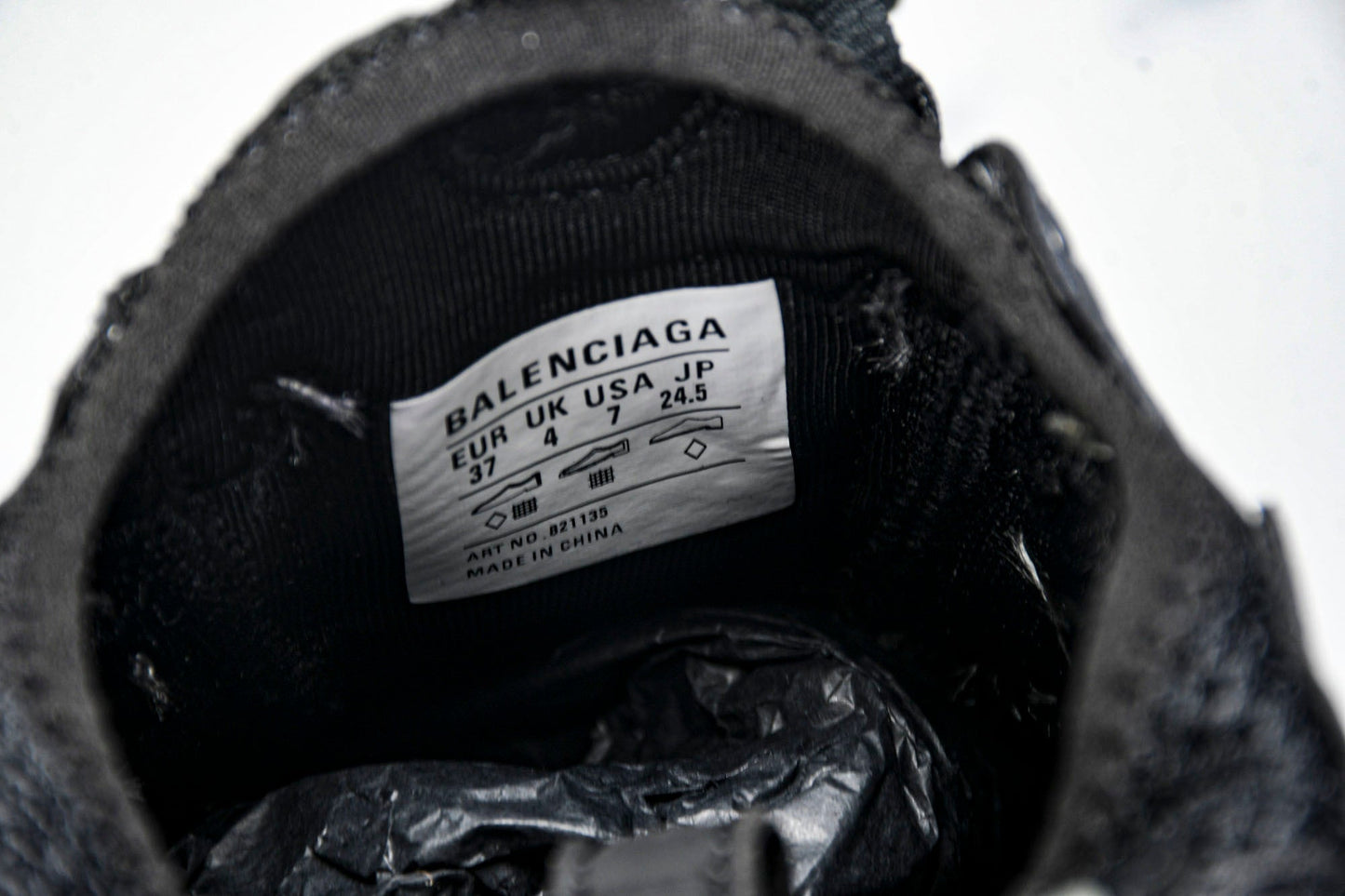 Вalenciaga Platform Sneaker 'Dark Grey Black'