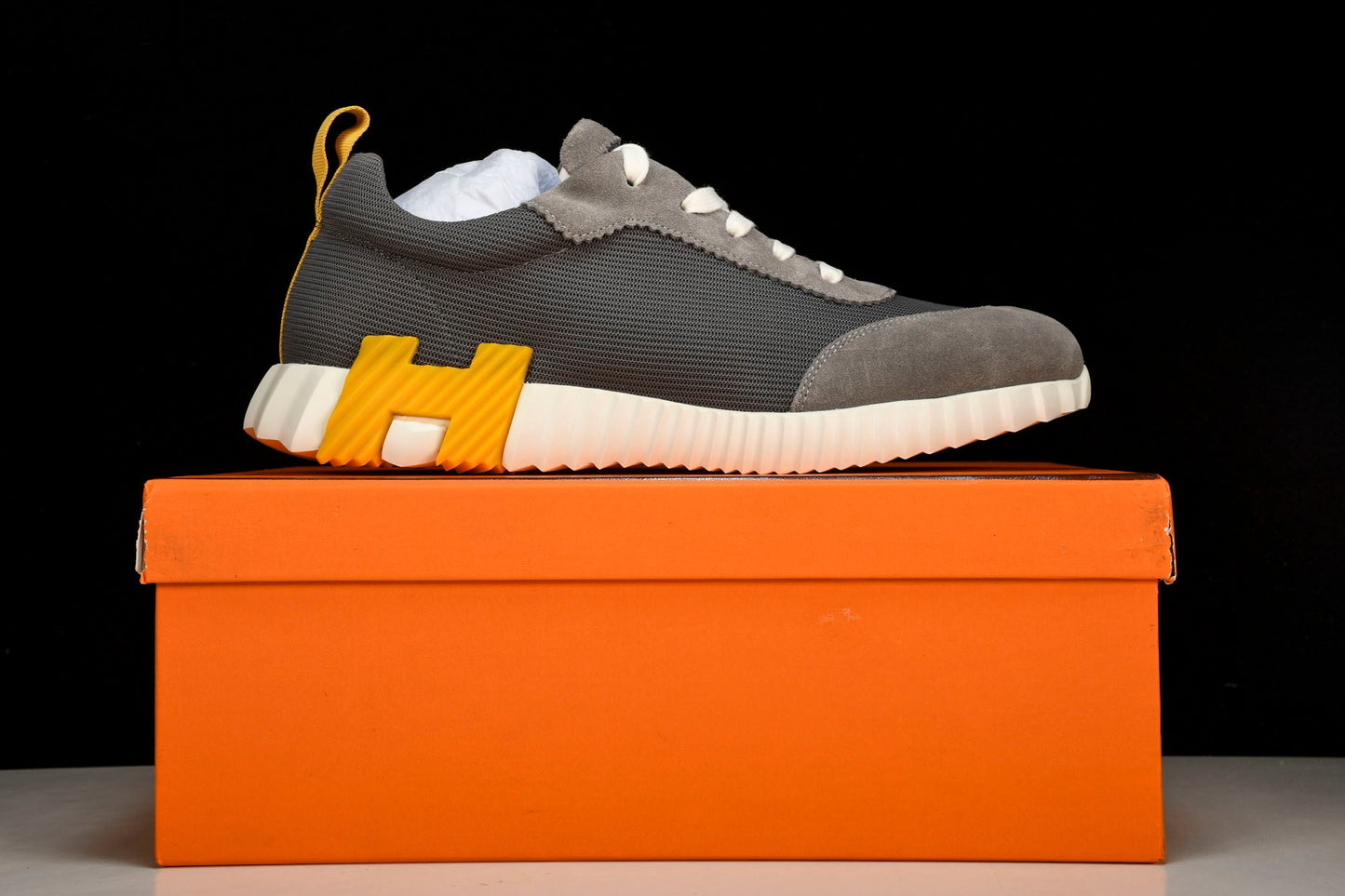 Нermès Bouncing Sneaker 'Gris Jaune'