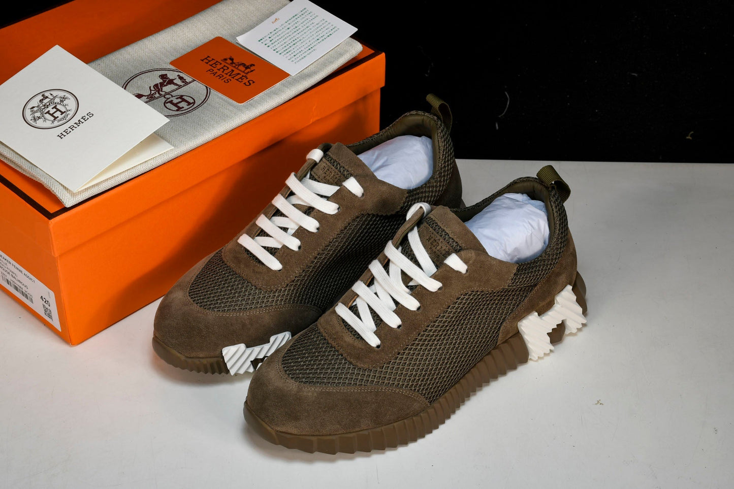 Нermès Bouncing Sneaker 'Marron'