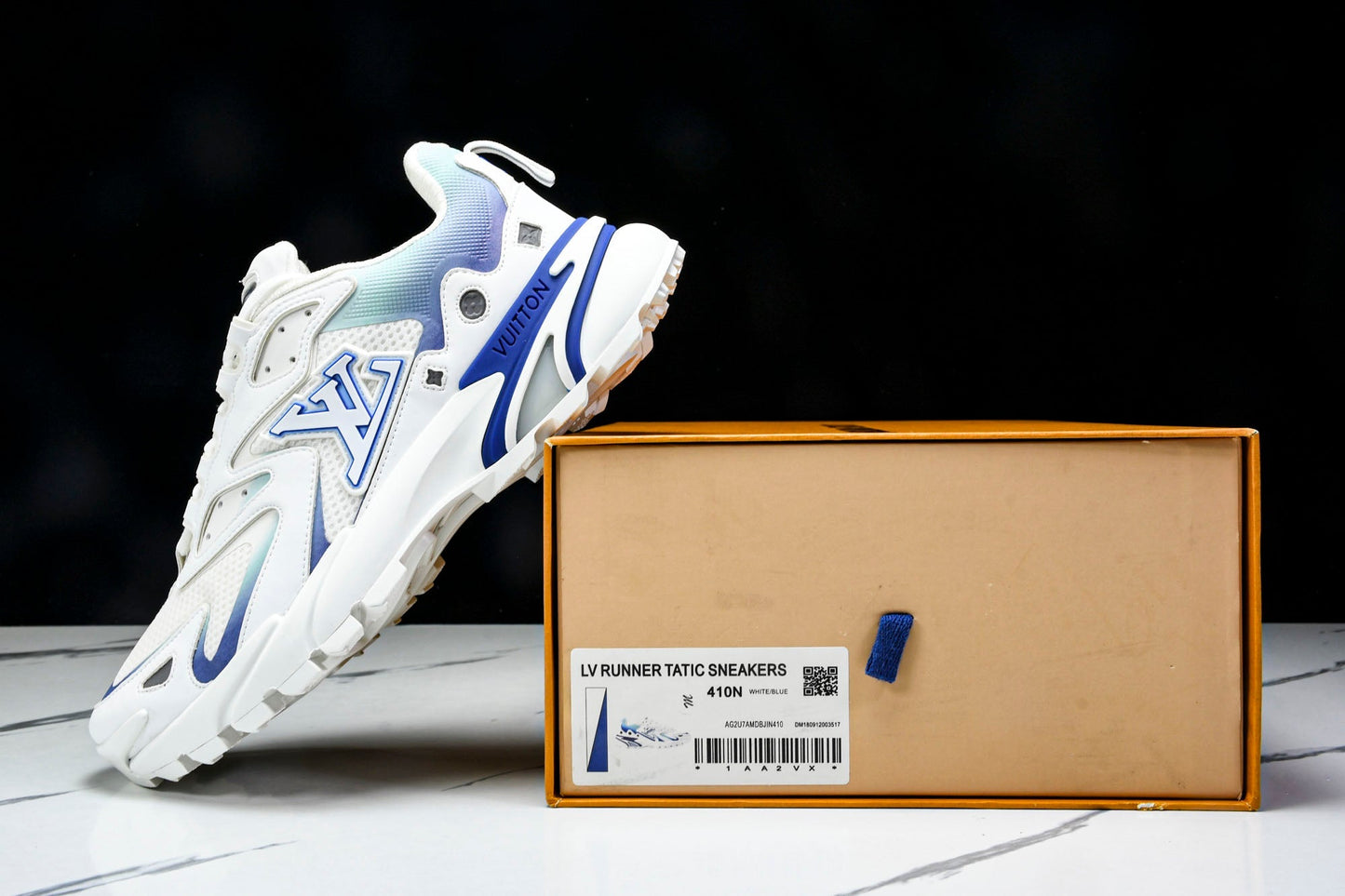 Louis Vuittоп Runner Tatic Sneaker 'White Blue'