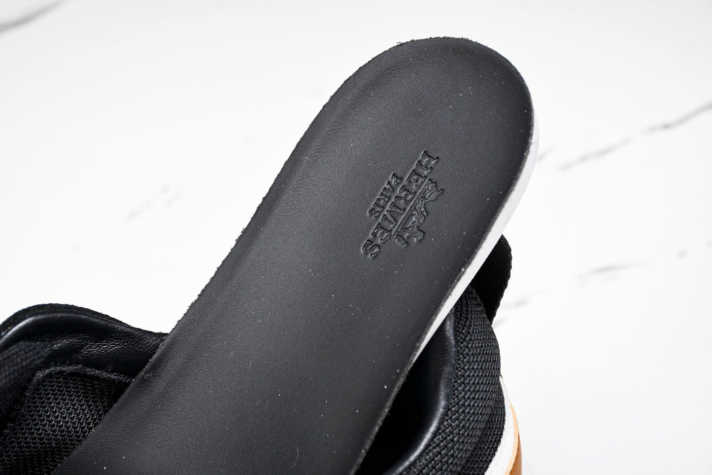 Нermès Bouncing Sneaker Panelled 'Noir Marron Blanc'