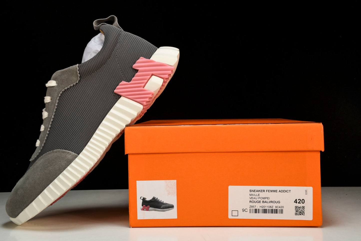 Нermès Bouncing Sneaker 'Gris Rose'