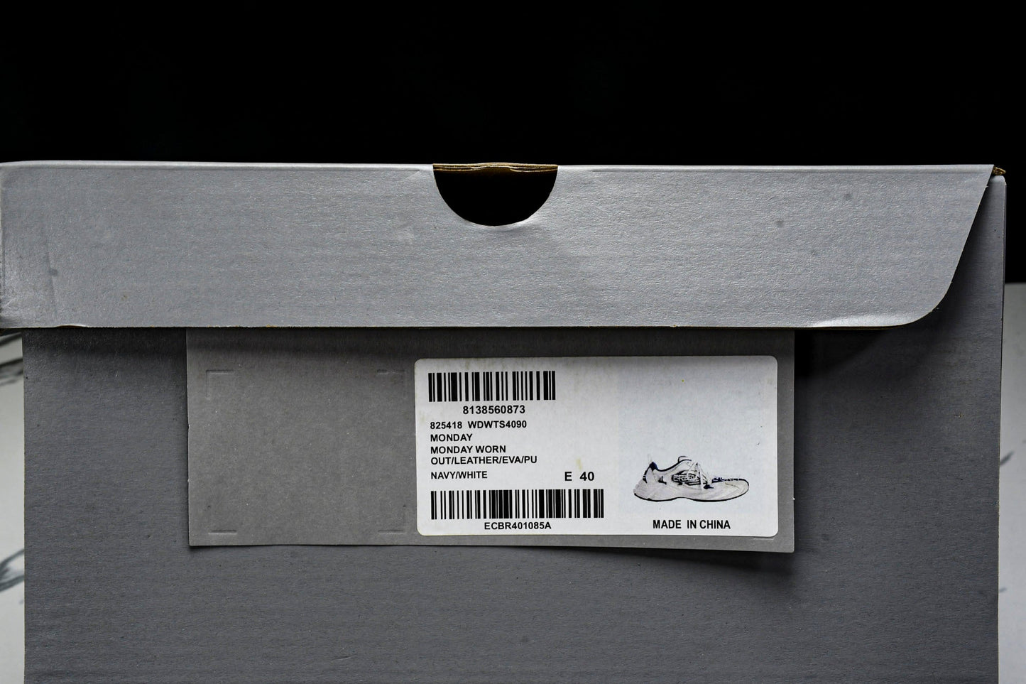 Вalenciaga Monday Shoe 'White Navy'
