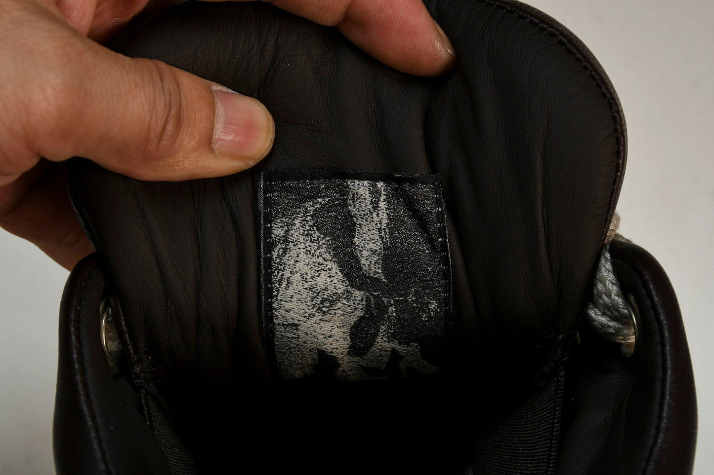 Rick Owens Luxor Jumbo Lace Padded Low 'Dark Brown'