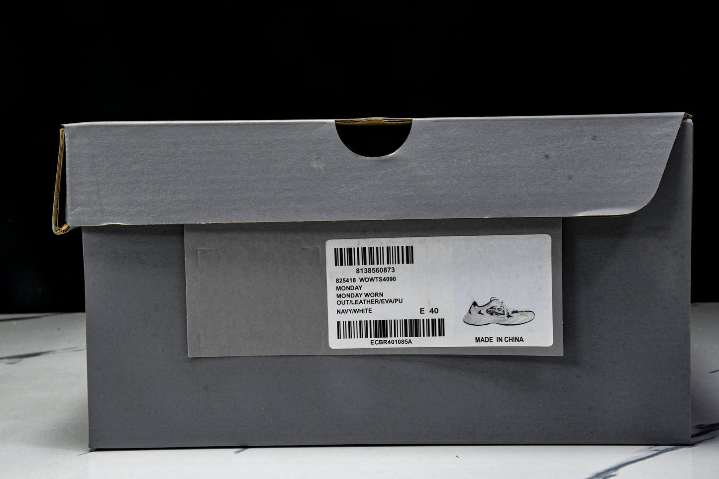 Вalenciaga Monday Shoe 'White Navy'