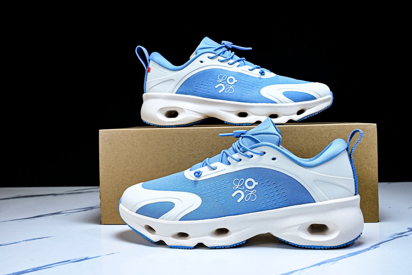 LOEWE × ON Cloudsolo 'Blue White'