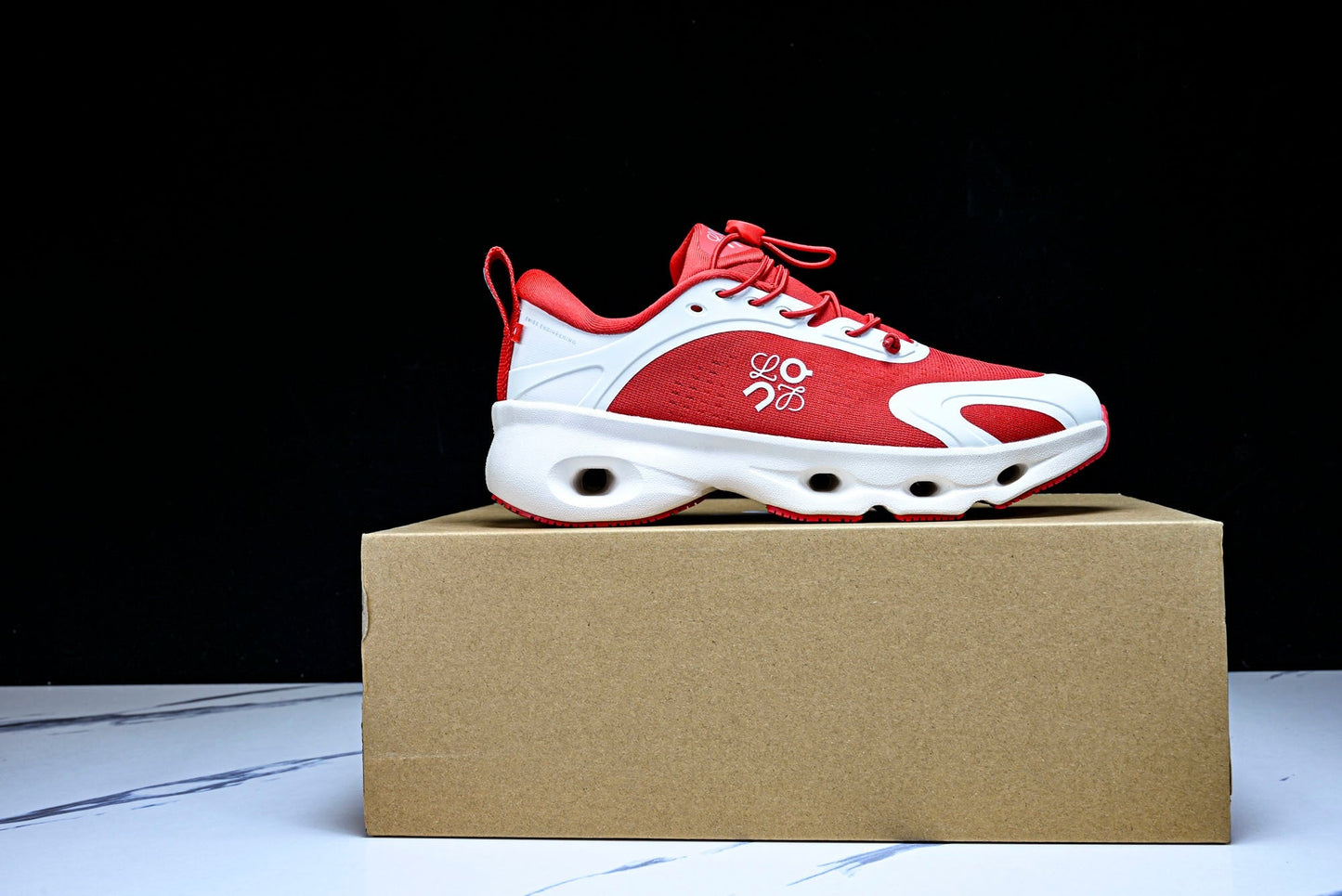 LOEWE × ON Cloudsolo 'Red White'