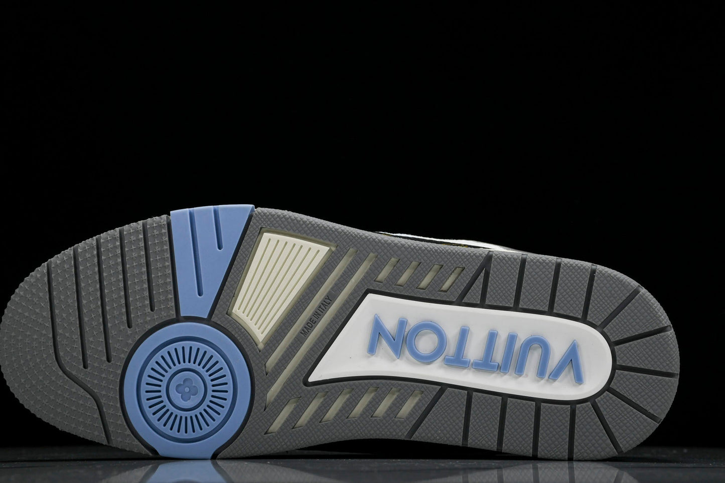 Louis Vuittоп Trainer Low Velcro Strap 'Blue Black'
