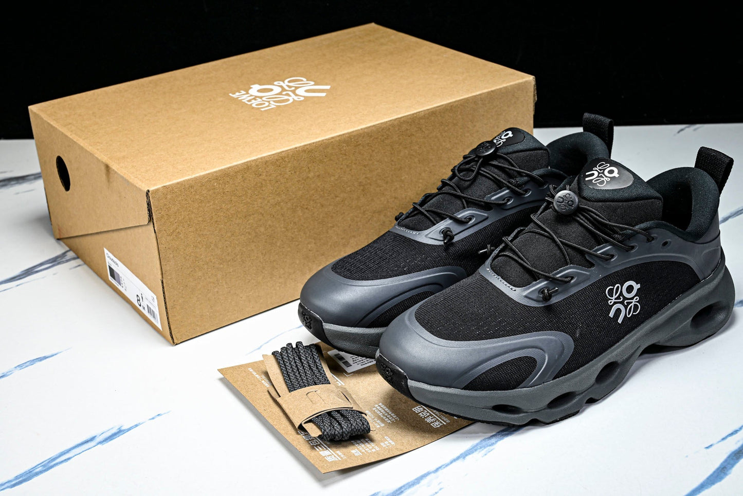 LOEWE × ON Cloudsolo 'Black'