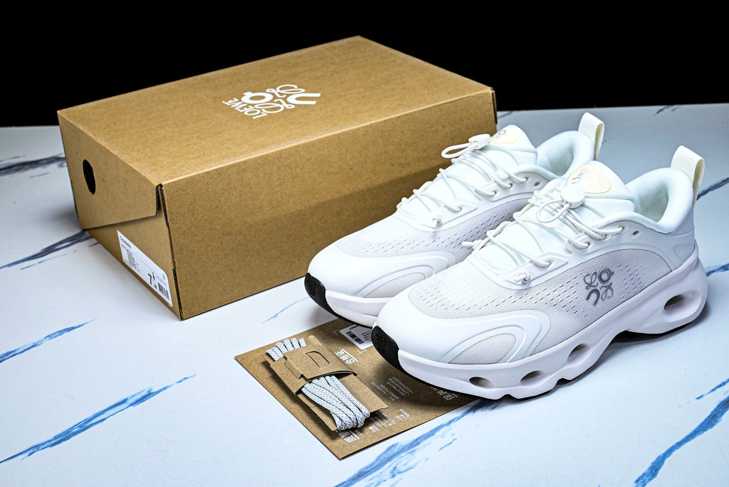 LOEWE × ON Cloudsolo 'White'